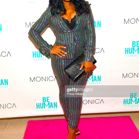 Metallic sparkling Disco Set XL - Picture 2 of 8